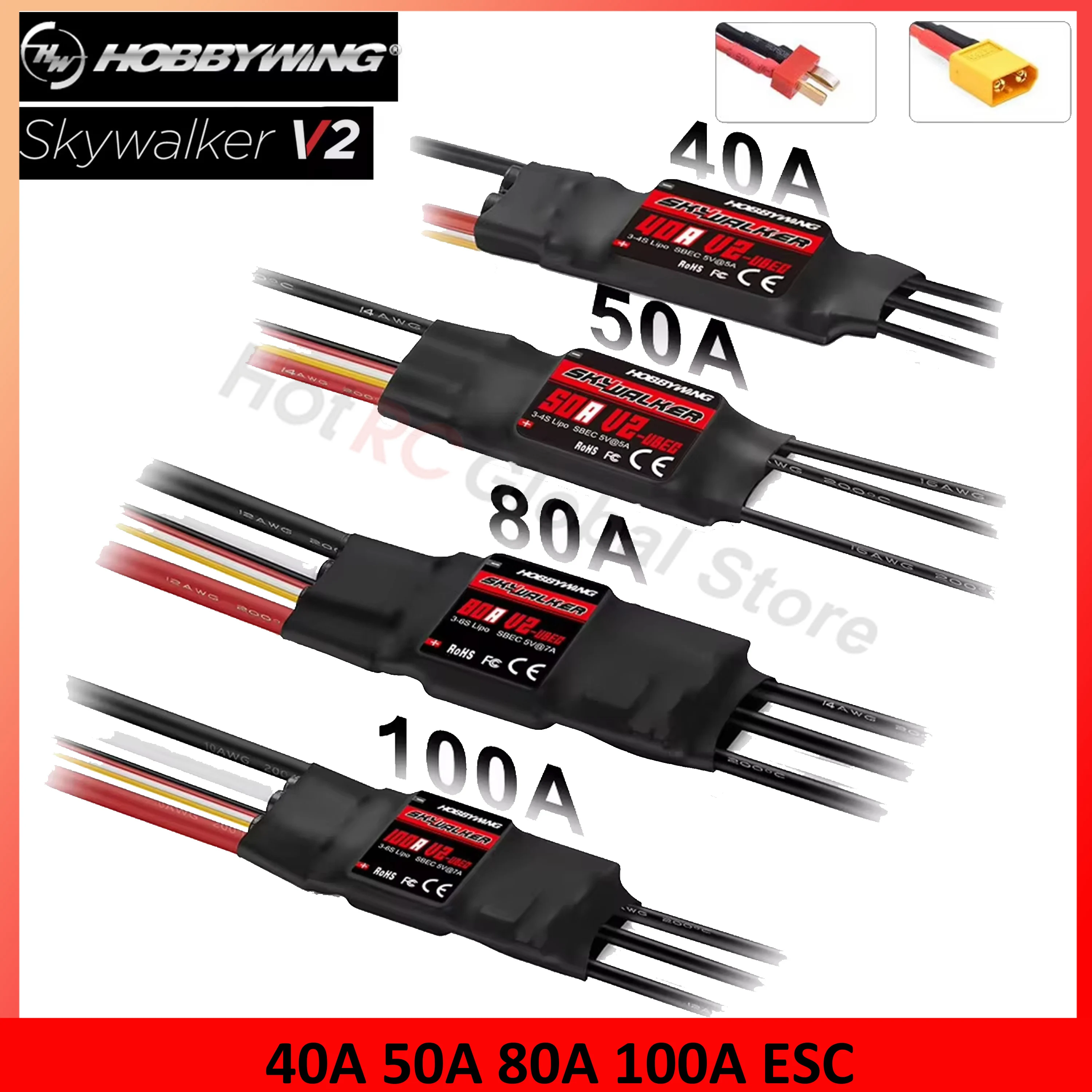 HOBBYWING Skywalker V2 Series  - огляд і ціна Drone Racing Motor