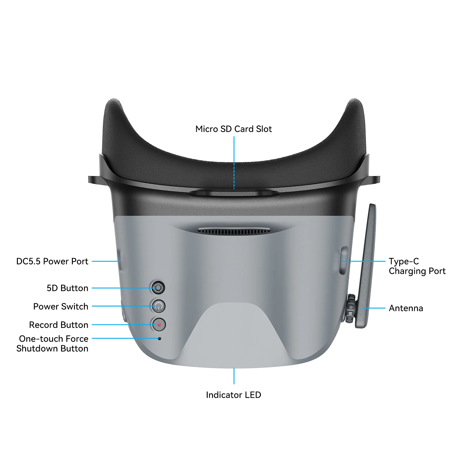 BetaFPV VR04 FPV Goggles-Analo - огляд і ціна Drone Racing Goggles
