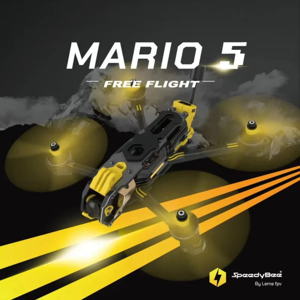 Speedybee Mario 5 O4 Frame Kit - огляд і ціна Drone Racing Propeller